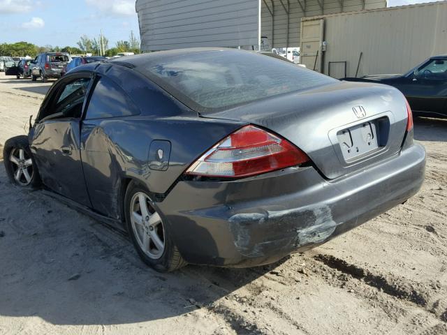 1HGCM72673A032469 - 2003 HONDA ACCORD EX BLUE photo 3