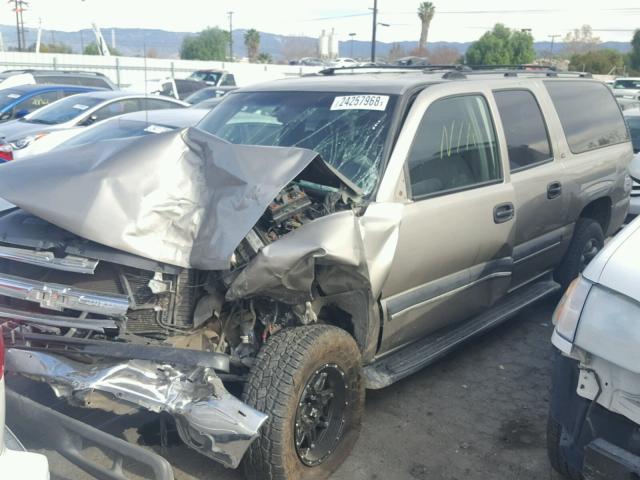 1GNEC16T92J134417 - 2002 CHEVROLET SUBURBAN C GOLD photo 2