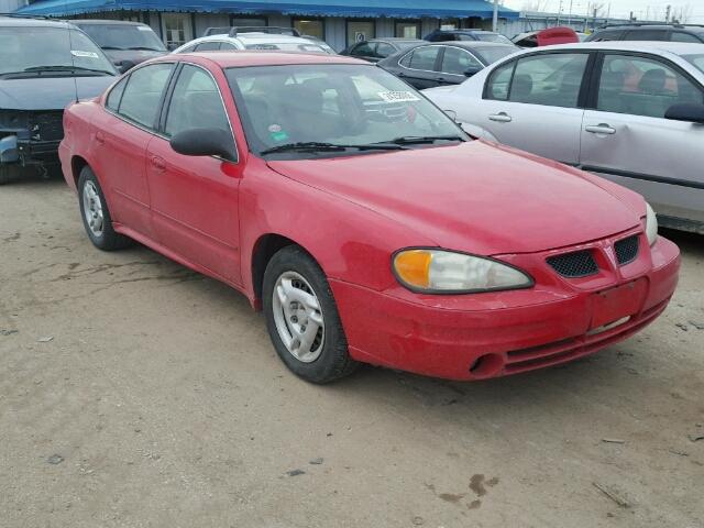 1G2NF52F13C137653 - 2003 PONTIAC GRAND AM S RED photo 1