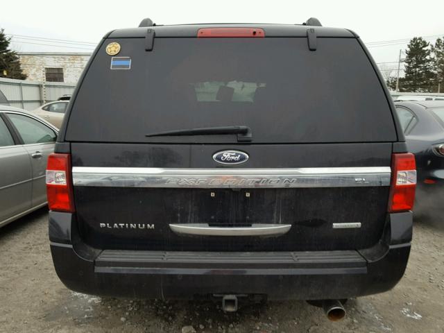 1FMJK1MT6GEF16560 - 2016 FORD EXPEDITION BLACK photo 9