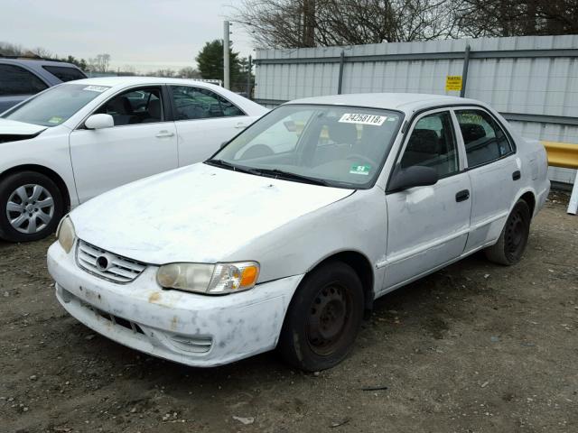 2T1BR12E02C570716 - 2002 TOYOTA COROLLA CE SILVER photo 2