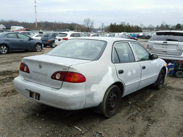 2T1BR12E02C570716 - 2002 TOYOTA COROLLA CE SILVER photo 4