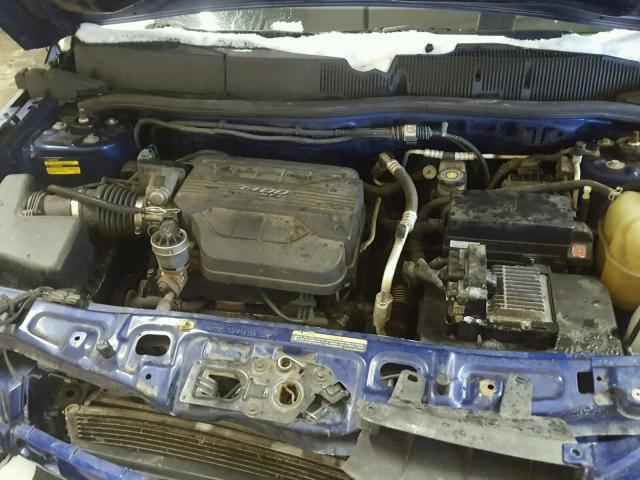 2CNDL73F856158162 - 2005 CHEVROLET EQUINOX LT BLUE photo 7