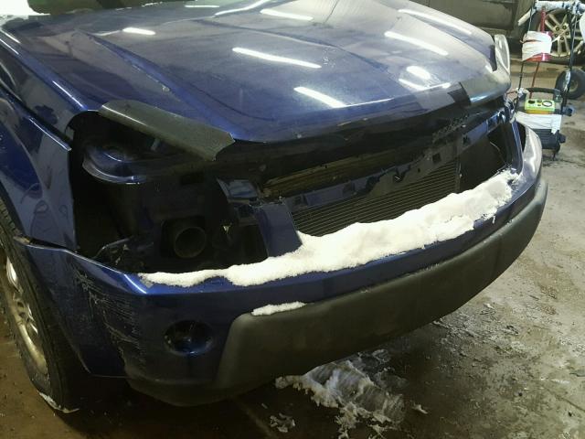 2CNDL73F856158162 - 2005 CHEVROLET EQUINOX LT BLUE photo 9