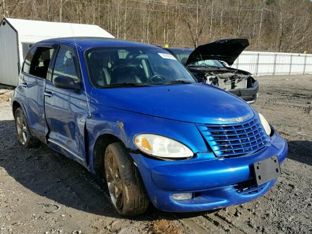 3C8FY78GX3T528583 - 2003 CHRYSLER PT CRUISER BLUE photo 1