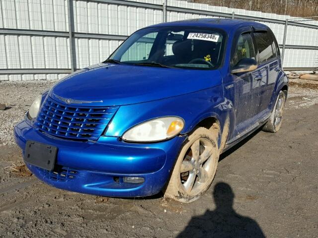 3C8FY78GX3T528583 - 2003 CHRYSLER PT CRUISER BLUE photo 2