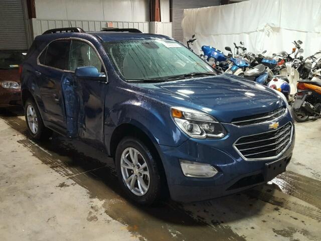 2GNFLFEK3H6121646 - 2017 CHEVROLET EQUINOX LT BLUE photo 1