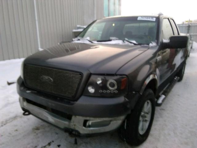 1FTPX14544NB23007 - 2004 FORD F150 BROWN photo 2