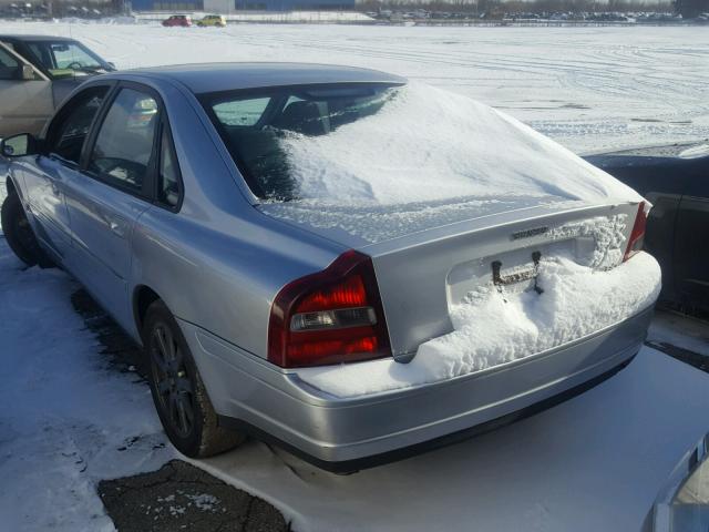 YV1TS91Z931302212 - 2003 VOLVO S80 T6 TUR SILVER photo 3