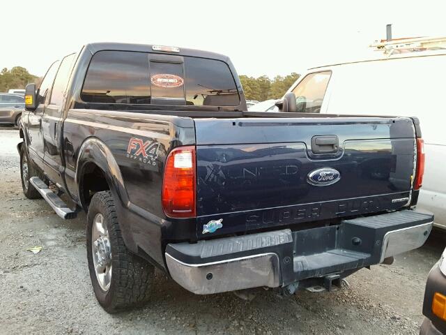 1FT7W2BT5FEC78131 - 2015 FORD F250 SUPER BLACK photo 3