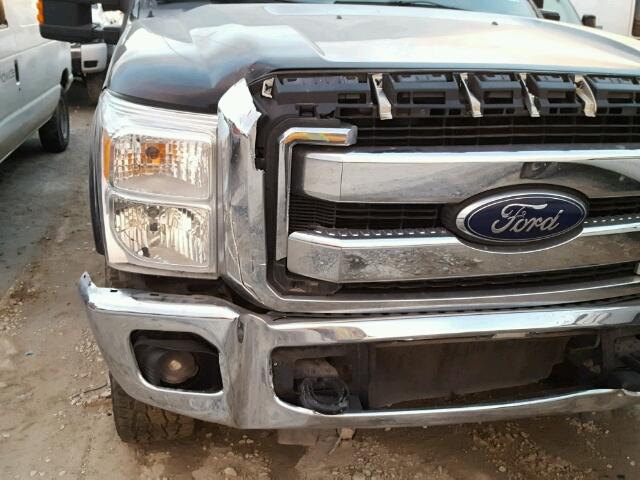 1FT7W2BT5FEC78131 - 2015 FORD F250 SUPER BLACK photo 9