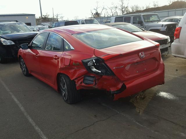 2HGFC2F78GH527647 - 2016 HONDA CIVIC EX წითელი ფოტო 3