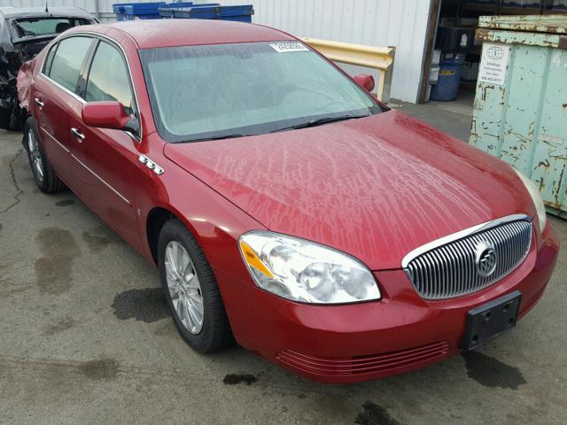 1G4HD57189U135375 - 2009 BUICK LUCERNE CX RED photo 1