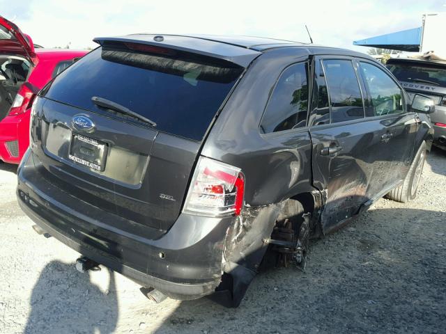 2FMDK39C07BB61026 - 2007 FORD EDGE SEL P CHARCOAL photo 4