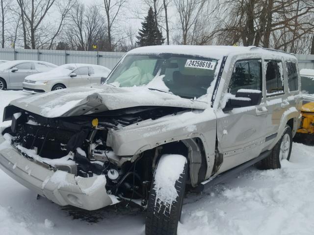 1J8HG48K98C234748 - 2008 JEEP COMMANDER ნაცრისფერი ფოტო 2