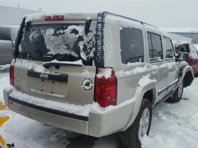 1J8HG48K98C234748 - 2008 JEEP COMMANDER ნაცრისფერი ფოტო 4