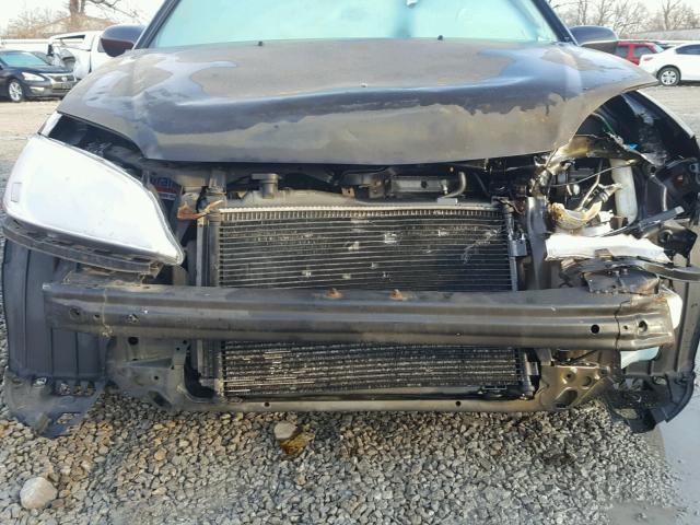 2HGES16534H620997 - 2004 HONDA CIVIC LX BLACK photo 9