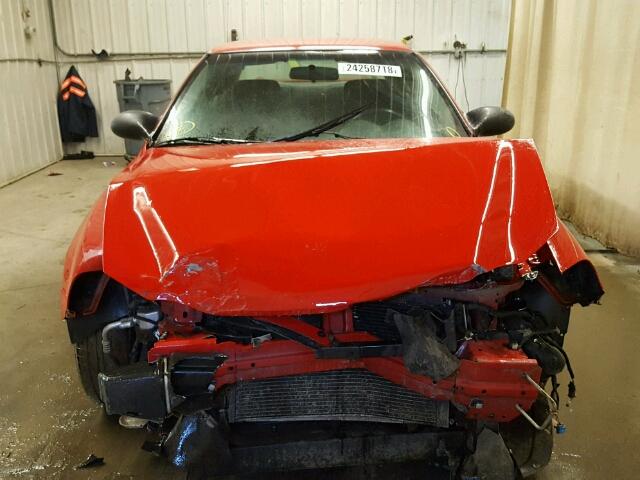 1G2NF52E54M541896 - 2004 PONTIAC GRAND AM S RED photo 9