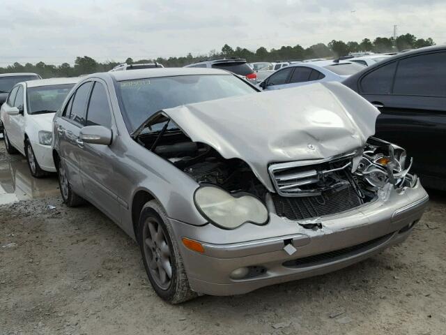 WDBRF61J73F332064 - 2003 MERCEDES-BENZ C 240 GRAY photo 1