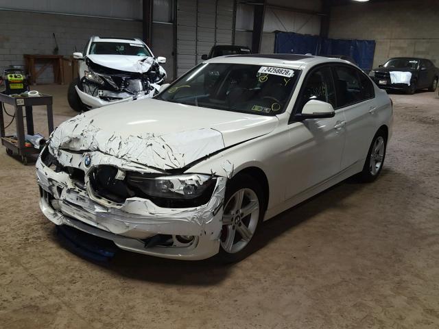 WBA3B5C5XEP543928 - 2014 BMW 328 XI SUL WHITE photo 2