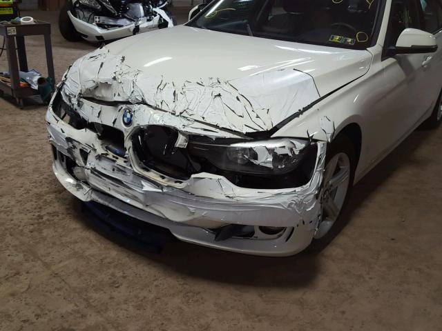 WBA3B5C5XEP543928 - 2014 BMW 328 XI SUL WHITE photo 9