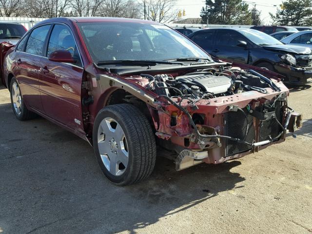 2G1WD58C981350553 - 2008 CHEVROLET IMPALA SUP 红色 照片 1