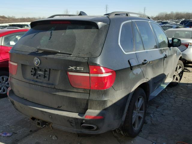 5UXFE83597LZ37518 - 2007 BMW X5 4.8I BLACK photo 4