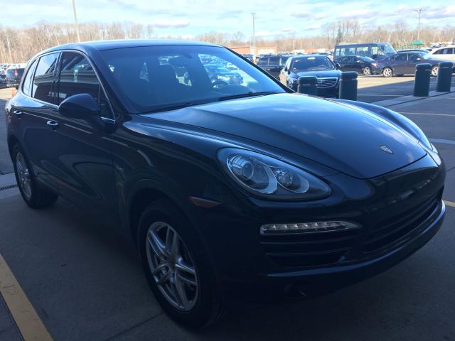 WP1AF2A2XELA30416 - 2014 PORSCHE CAYENNE BLACK photo 2