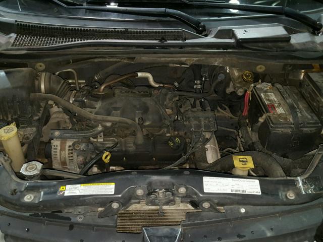 2D8HN54P38R829267 - 2008 DODGE GRAND CARA BLACK photo 7