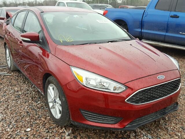 1FADP3K24GL336486 - 2016 FORD FOCUS SE RED photo 1