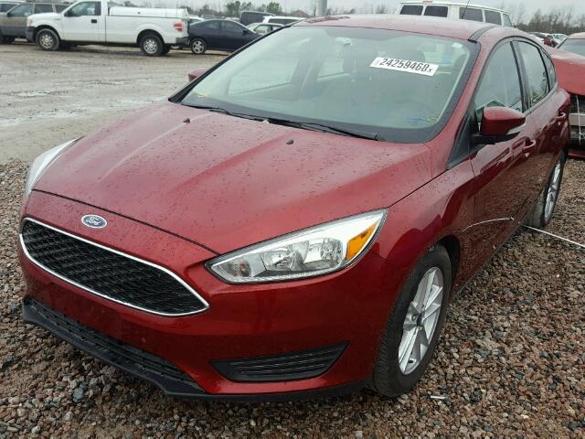 1FADP3K24GL336486 - 2016 FORD FOCUS SE RED photo 2