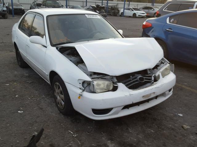 1NXBR12E62Z582769 - 2002 TOYOTA COROLLA CE WHITE photo 1