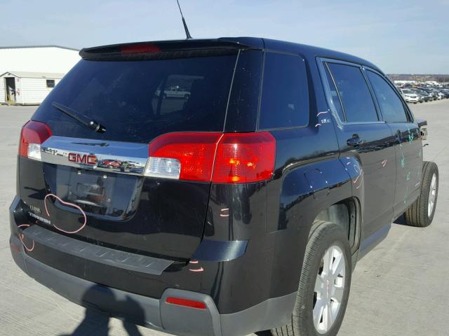 2GKALMEK8C6398202 - 2012 GMC TERRAIN SL BLACK photo 4