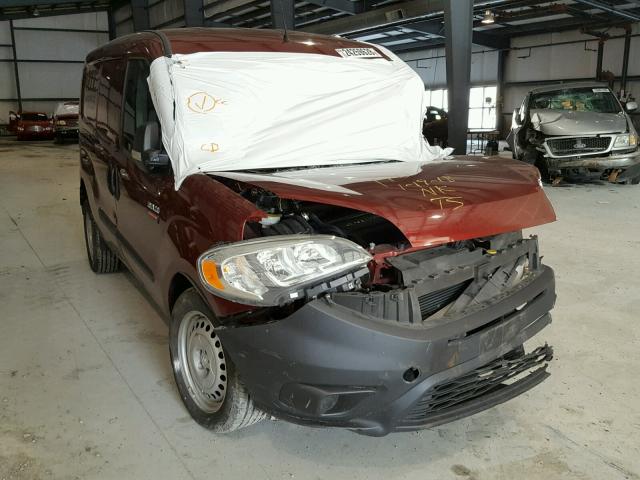 ZFBERFAT5F6A70404 - 2015 RAM PROMASTER MAROON photo 1