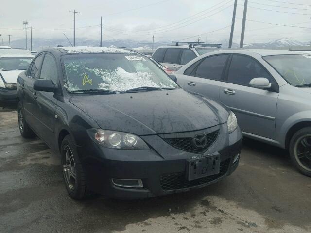 JM1BK12F981819461 - 2008 MAZDA 3 I BLACK photo 1