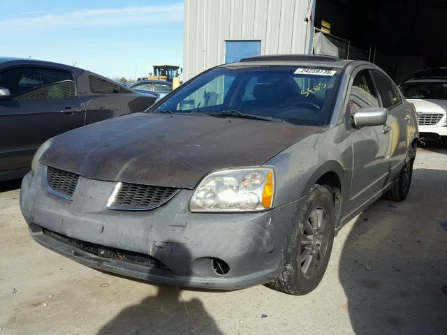 4A3AB46FX5E012942 - 2005 MITSUBISHI GALANT ES GRAY photo 2