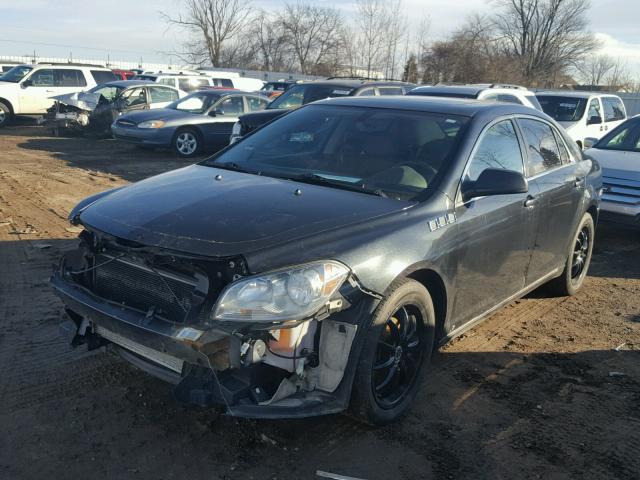 1G1ZJ577394181680 - 2009 CHEVROLET MALIBU 2LT BLACK photo 2