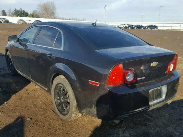 1G1ZJ577394181680 - 2009 CHEVROLET MALIBU 2LT BLACK photo 3