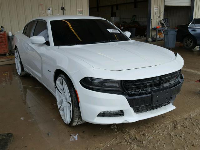 2C3CDXCTXHH667587 - 2017 DODGE CHARGER R/ WHITE photo 1