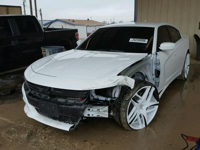 2C3CDXCTXHH667587 - 2017 DODGE CHARGER R/ WHITE photo 2