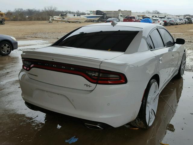 2C3CDXCTXHH667587 - 2017 DODGE CHARGER R/ WHITE photo 4