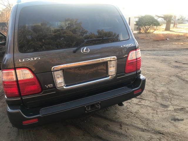 JTJHT00W153551457 - 2005 LEXUS LX 470 GRAY photo 4