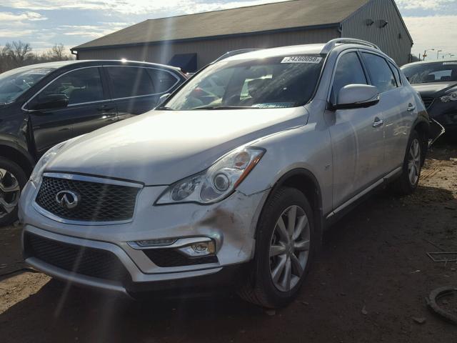 JN1BJ0RR2HM409745 - 2017 INFINITI QX50 SILVER photo 2