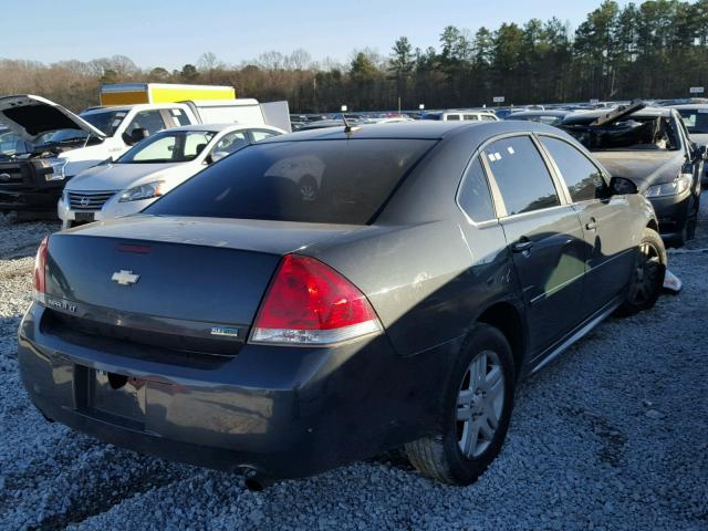 2G1WG5E36D1149196 - 2013 CHEVROLET IMPALA LT GRAY photo 4