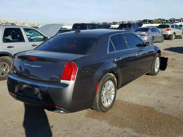 2C3CCAEG1GH216725 - 2016 CHRYSLER 300C CHARCOAL photo 4