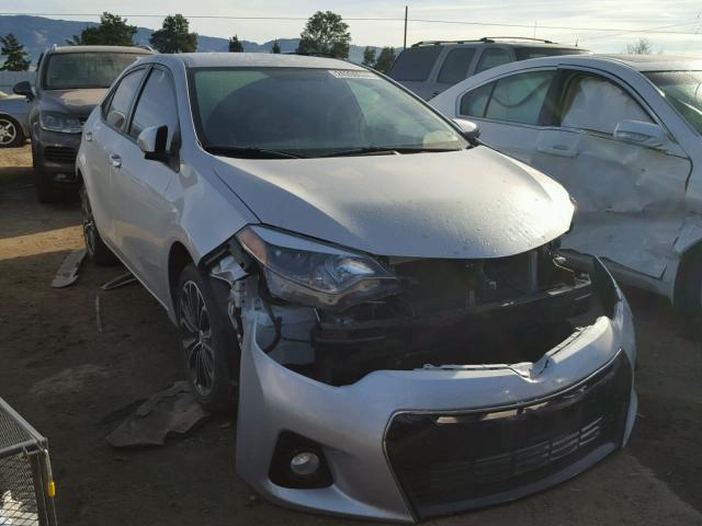 5YFBURHE6FP357599 - 2015 TOYOTA COROLLA L SILVER photo 1