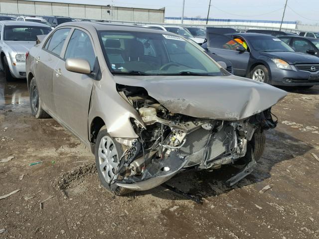 2T1BU4EE3AC274549 - 2010 TOYOTA COROLLA BA GOLD photo 1