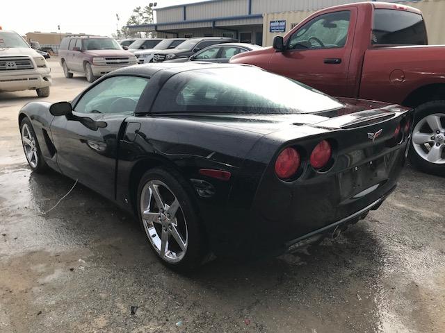 1G1YY26U675103754 - 2007 CHEVROLET CORVETTE BLACK photo 3