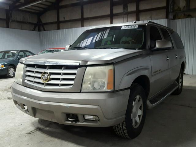 3GYFK66N73G242787 - 2003 CADILLAC ESCALADE E GRAY photo 2