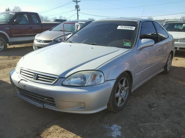 1HGEJ8147YL077995 - 2000 HONDA CIVIC EX SILVER photo 2